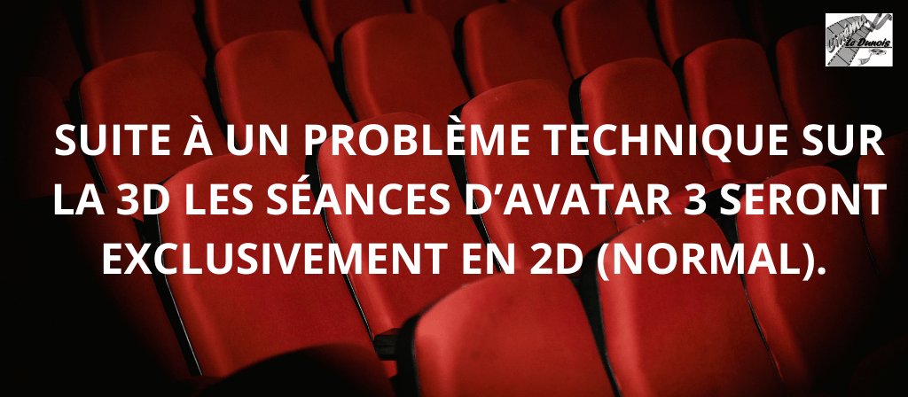 actualité INFORMATION AVATAR 3