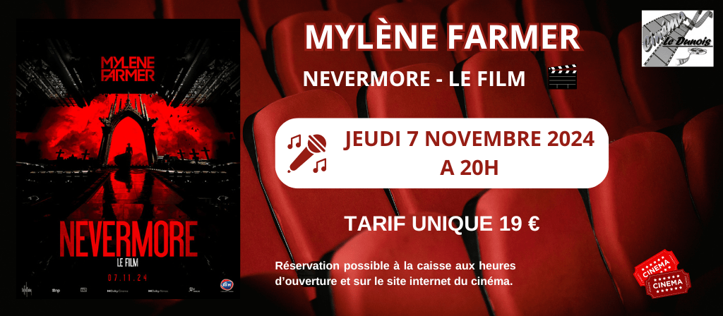 actualité Mylène FARMER - NEVERMORE LE FILM